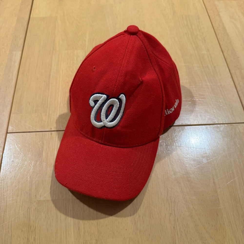 Vibrant Red Washington Nationals Baseball Cap